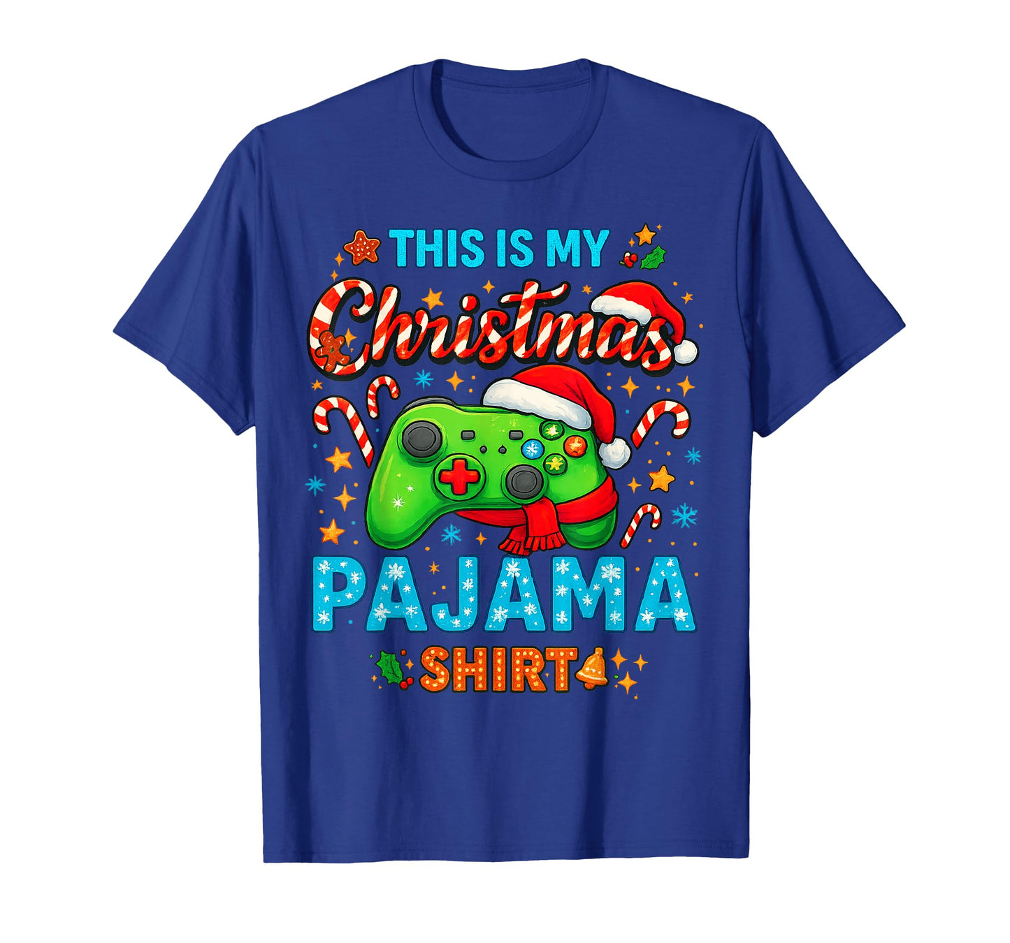 This is My Christmas Pajama Video Game Gamer Boys Teens T-Shirt