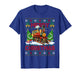 Train Christmas Ugly Sweater Funny Train Xmas Adults Kids T-Shirt