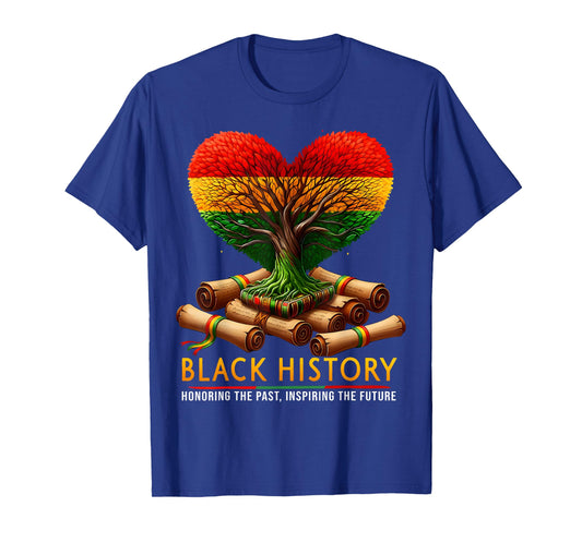 Honoring The Past Inspiring The Future Black History Teacher T-Shirt