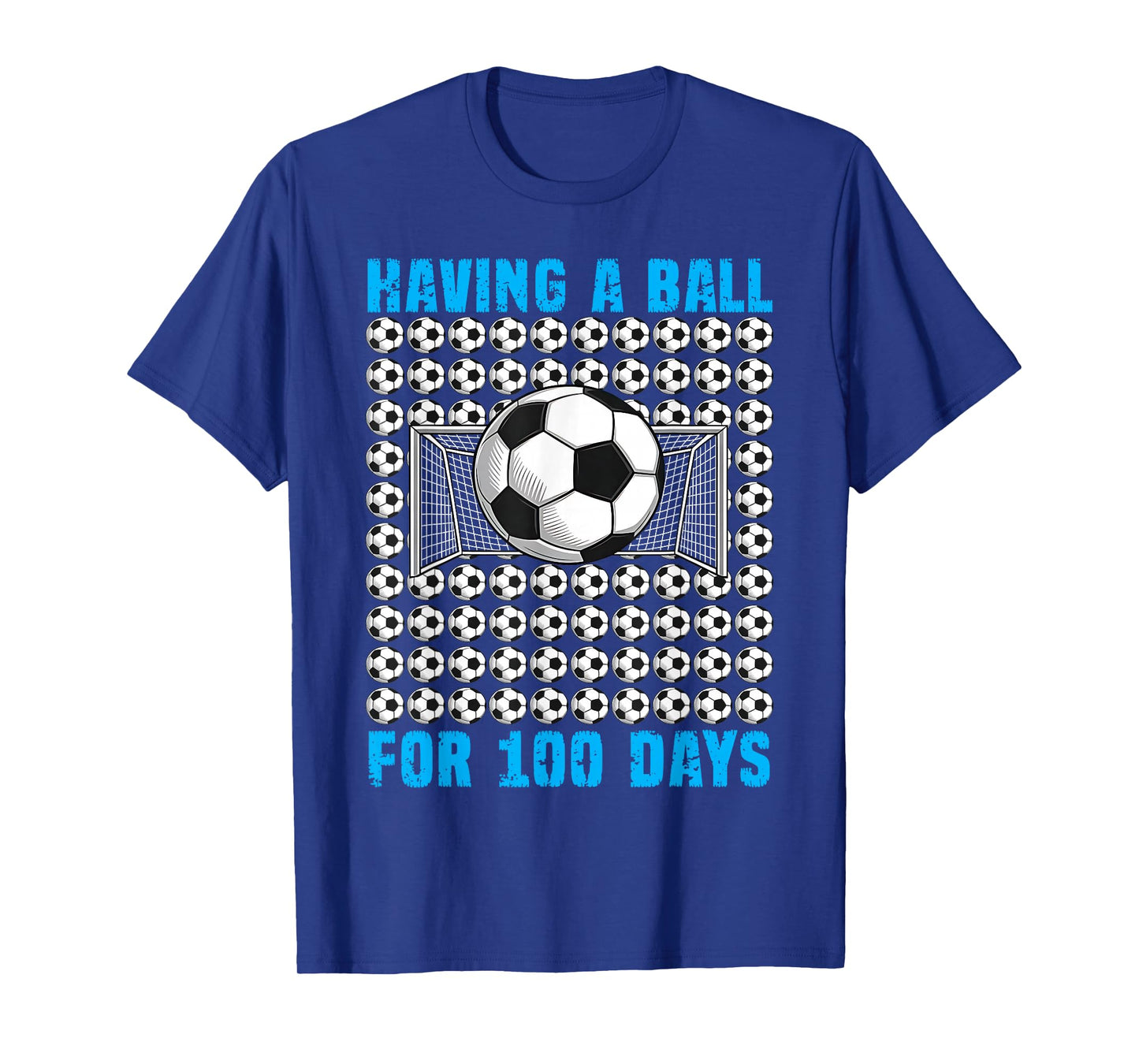 Having a Ball for 100 Days of School Soccer 100th Day Boys T-Shirt
