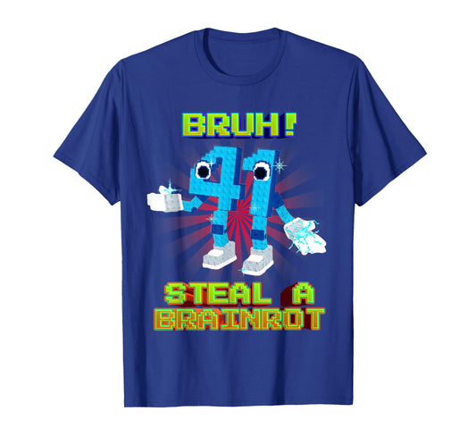 Bruh 41 Forty One 4-1 Funny Brainrot for Boys Kids Teens T-Shirt
