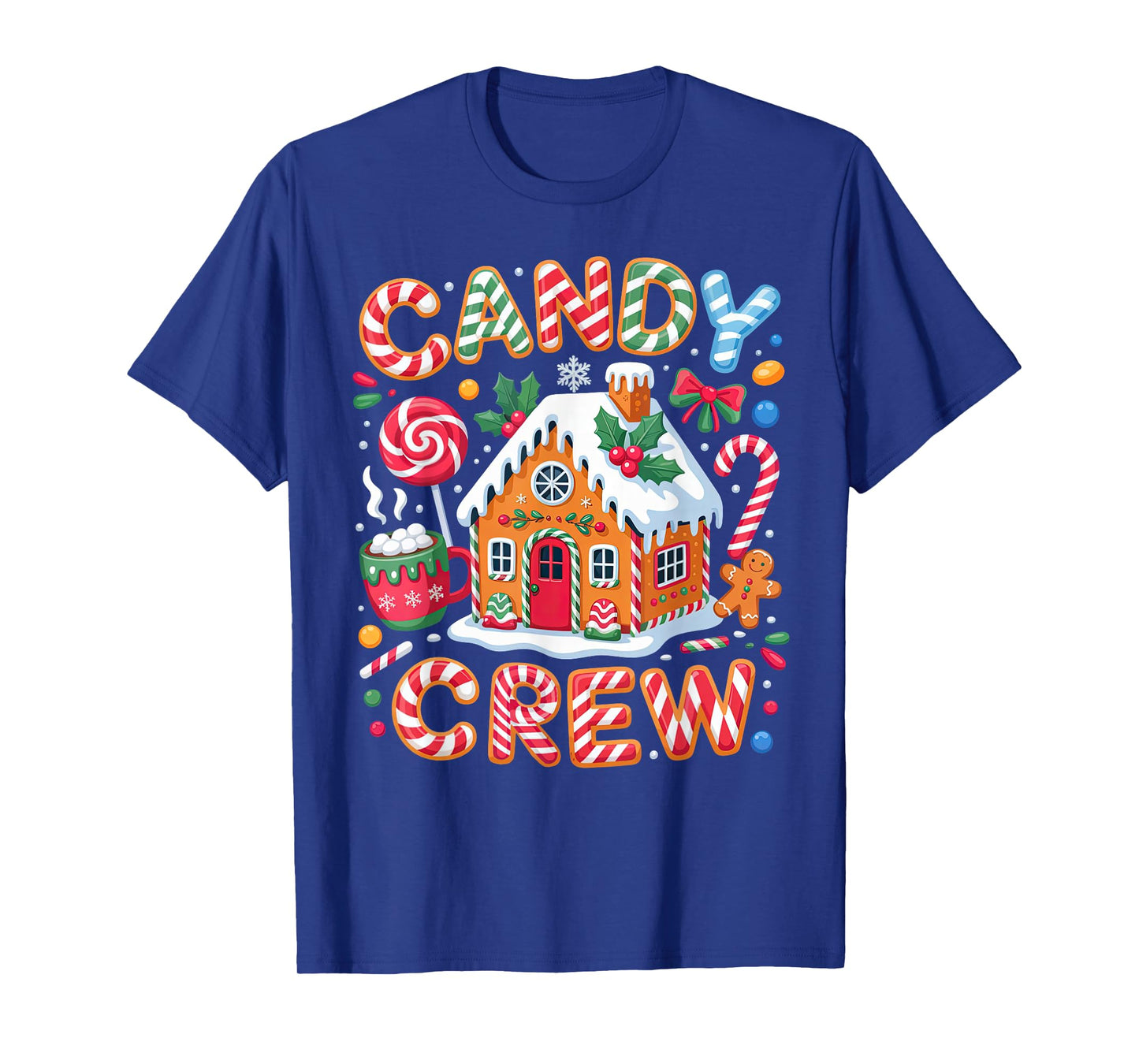 Candy Crew Christmas Candy Land Kids Candy Crew Christmas T-Shirt