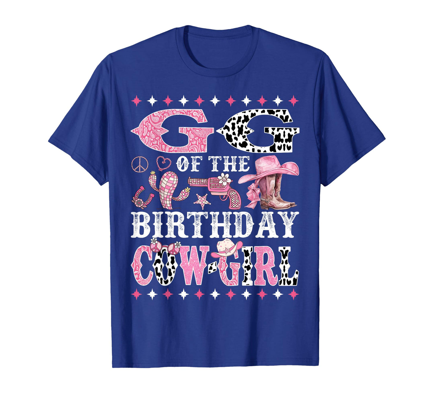 GG of The Birthday Cowgirl Rodeo Western Country T-Shirt