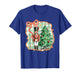 Preppy Nutcracker Christmas Tree Coquette Bow Xmas Holiday T-Shirt