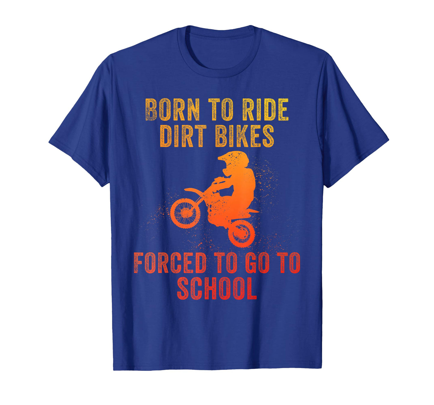 Funny Dirt Bike Art for Boys Girls Motocross Dirt Bike Rider T-Shirt