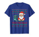 Tech The Halls Ugly Computer Geek Festive Christmas T-Shirt