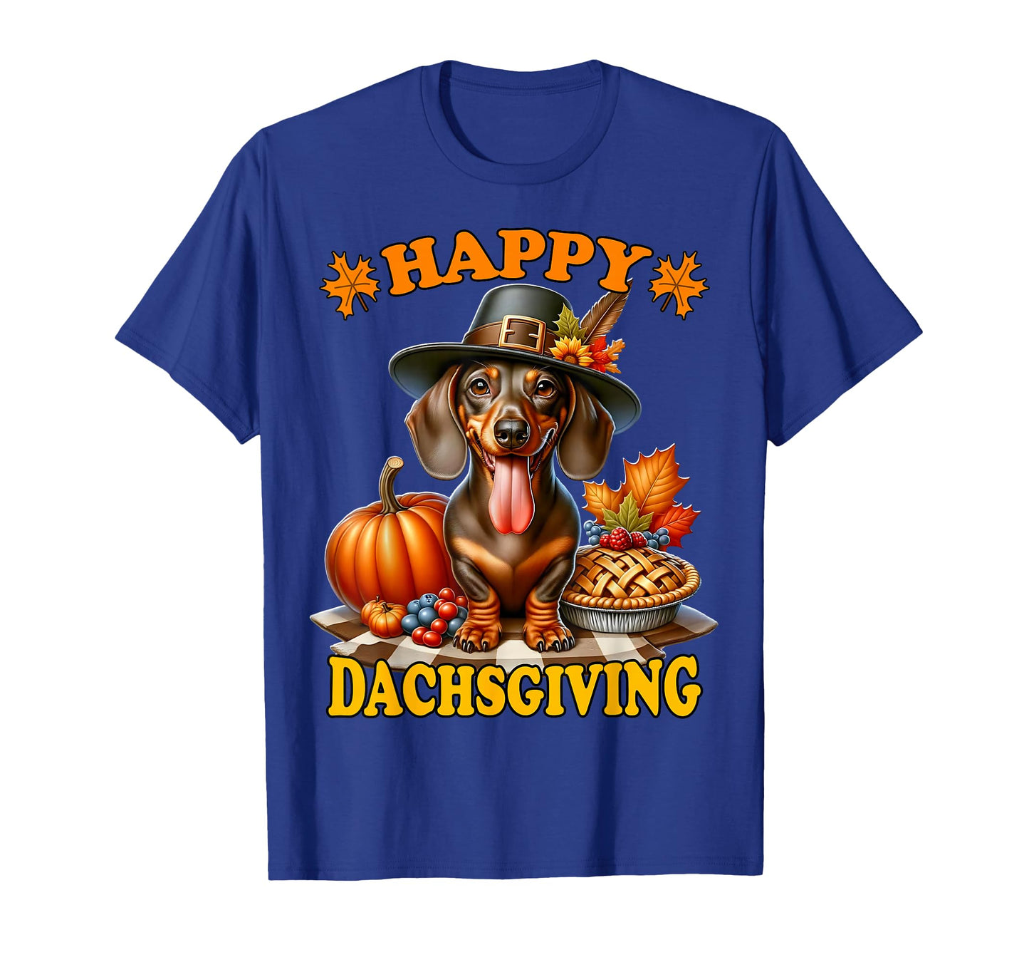 Thanksgiving Dachshund Happy Dachsgiving Doxie T-Shirt