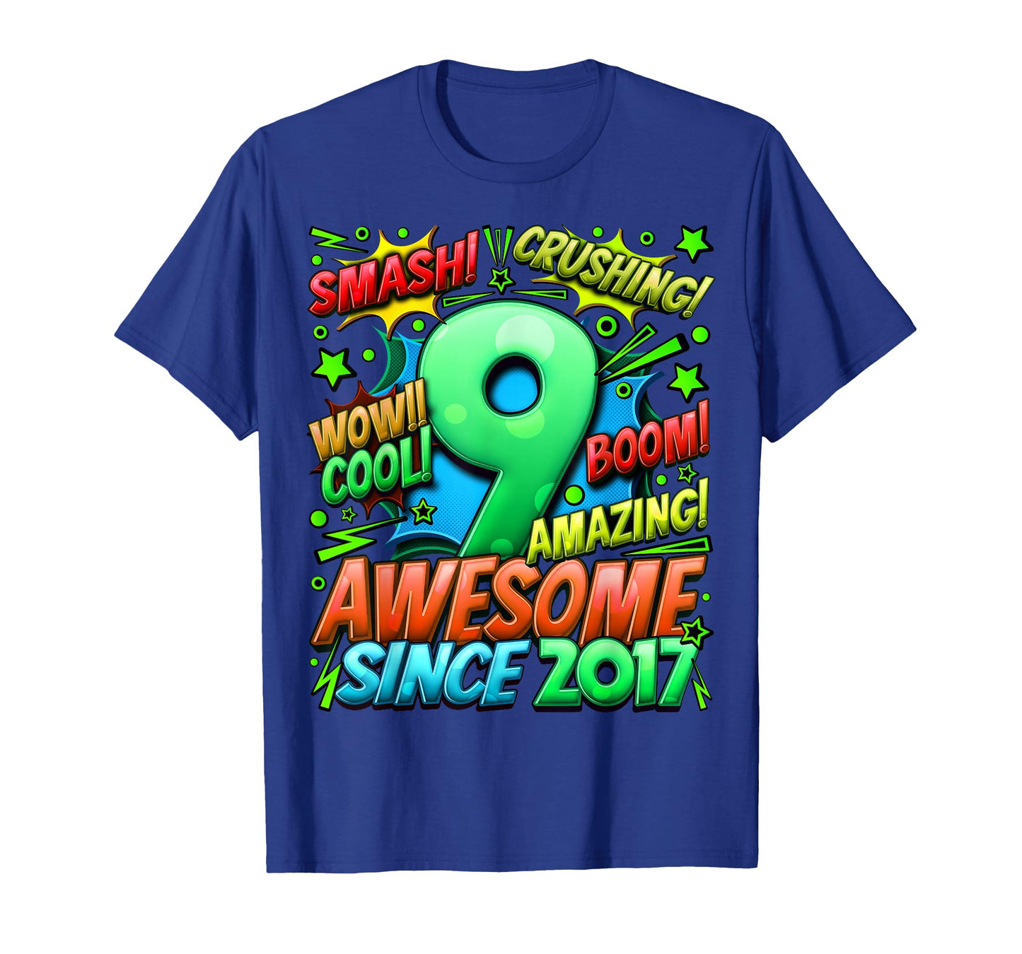 9 Year Old Gifts for Boys 9th Birthday Boy 9 Year Old Boy T-Shirt
