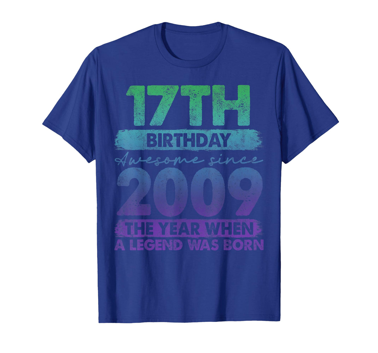 17 Year Old Gifts Vintage 2009 Limited Edition 17th Birthday T-Shirt