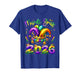 Mardi Gras 2026 Jester Outfit Men Women Kids Boys Girls T-Shirt