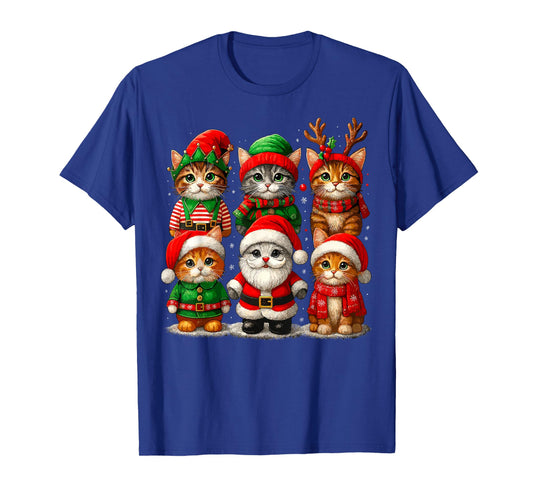 Cute Christmas Cats T-Shirt