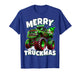 Merry Truckmas Truck Kids & Boys Christmas T-Shirt