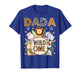 Dada of The Wild One 1St Birthday Kids Safari Jungle T-Shirt