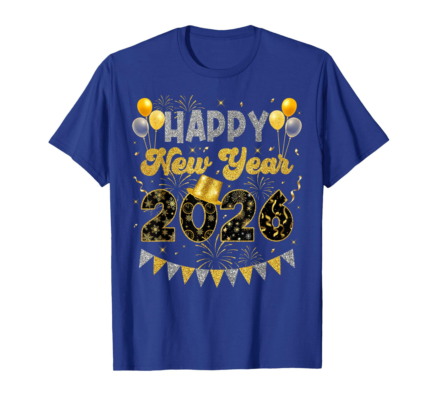 Celebration Happy New Year Eve 2026 Party Mens Womens Kids T-Shirt