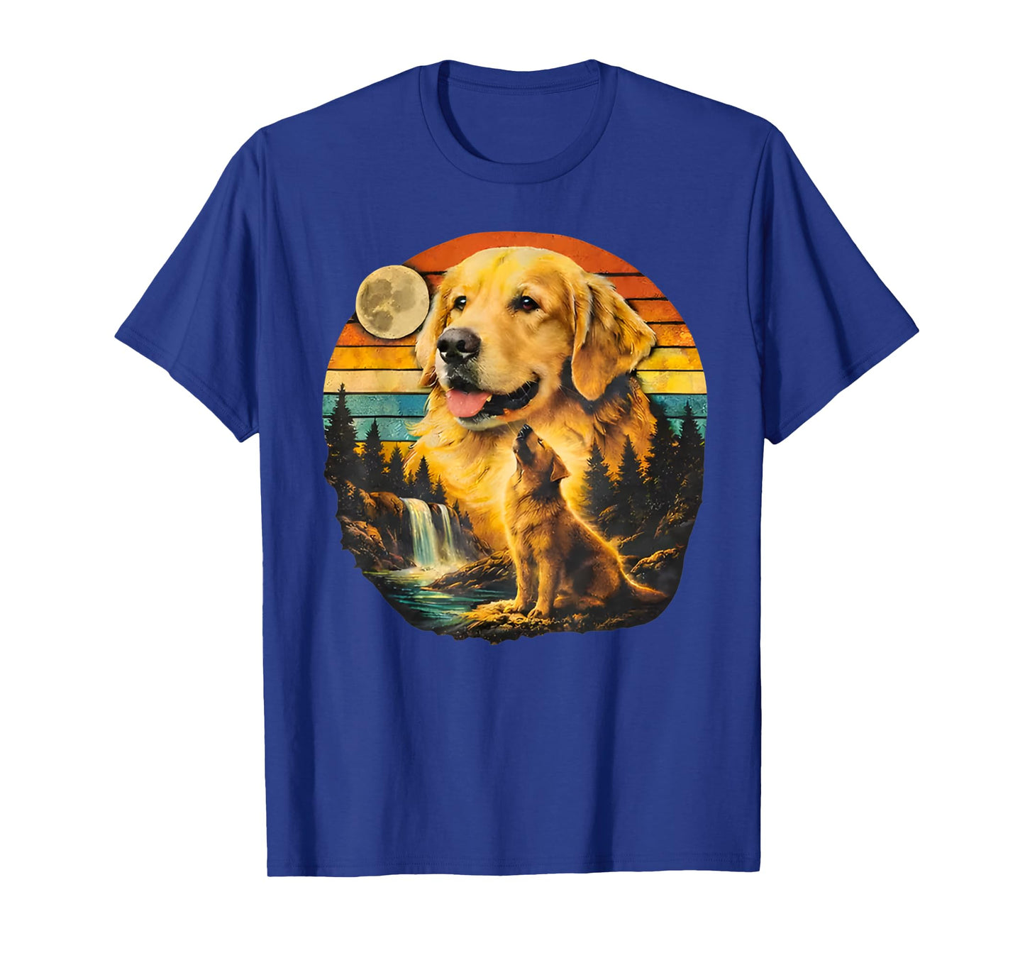 Graphic Vintage Dog Mom T-Shirt