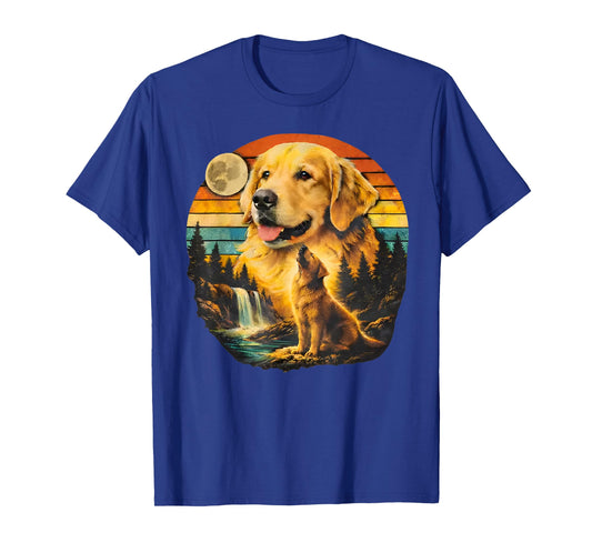 Graphic Vintage Dog Mom T-Shirt