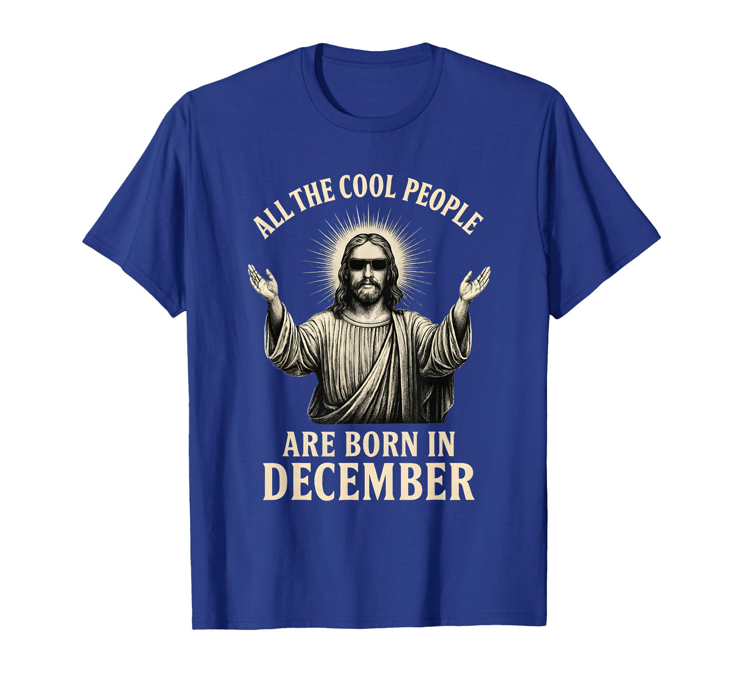 All Cool People are Born in December Birthday Funny Bday T-Shirt