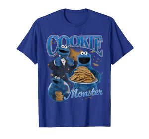Sesame Street Cookie Monster Bootleg Style T-Shirt