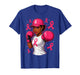 Black African American Women Breast Cancer Awareness Support T-Shirt