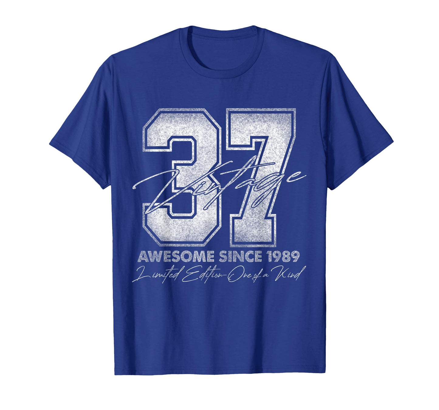 37 Year Old Gifts Vintage 1989 Limited Edition 37th Birthday T-Shirt