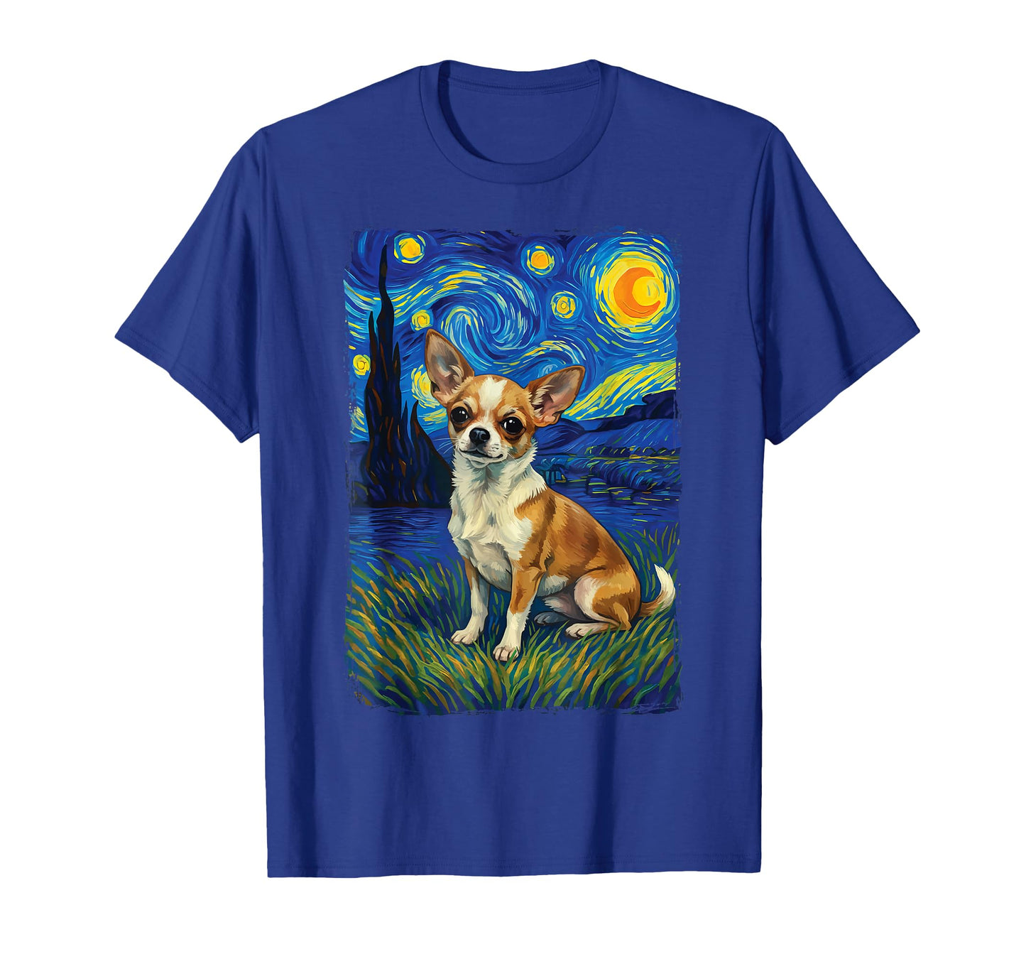 Chihuahua Starry Night T-Shirt