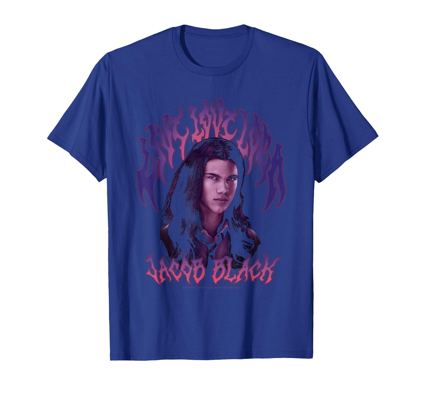 Twilight Live Love Loca Jacob Heavy Metal Werewolf Movie T-Shirt