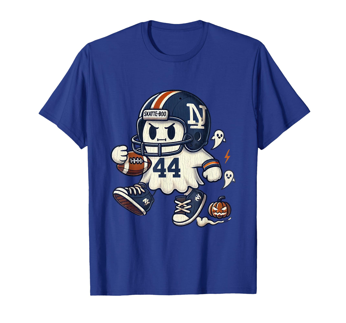 Vintage Cam Skattebo Skatte-Boo Cute Ghost Football Lovers T-Shirt