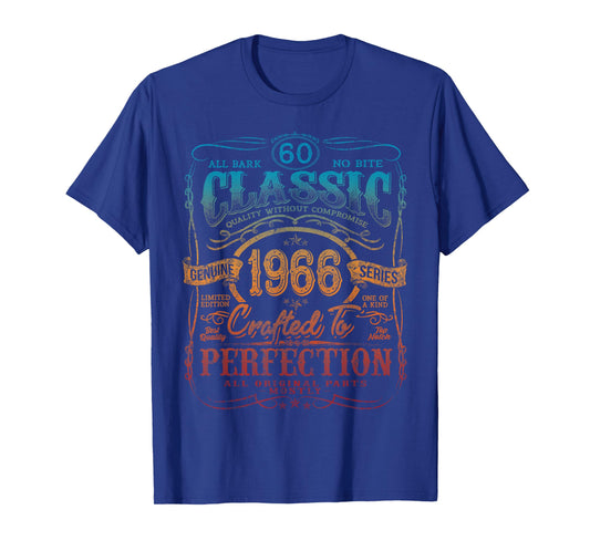 Vintage 1966 Limited Edition Shirt 60 Year Old 60th Birthday T-Shirt