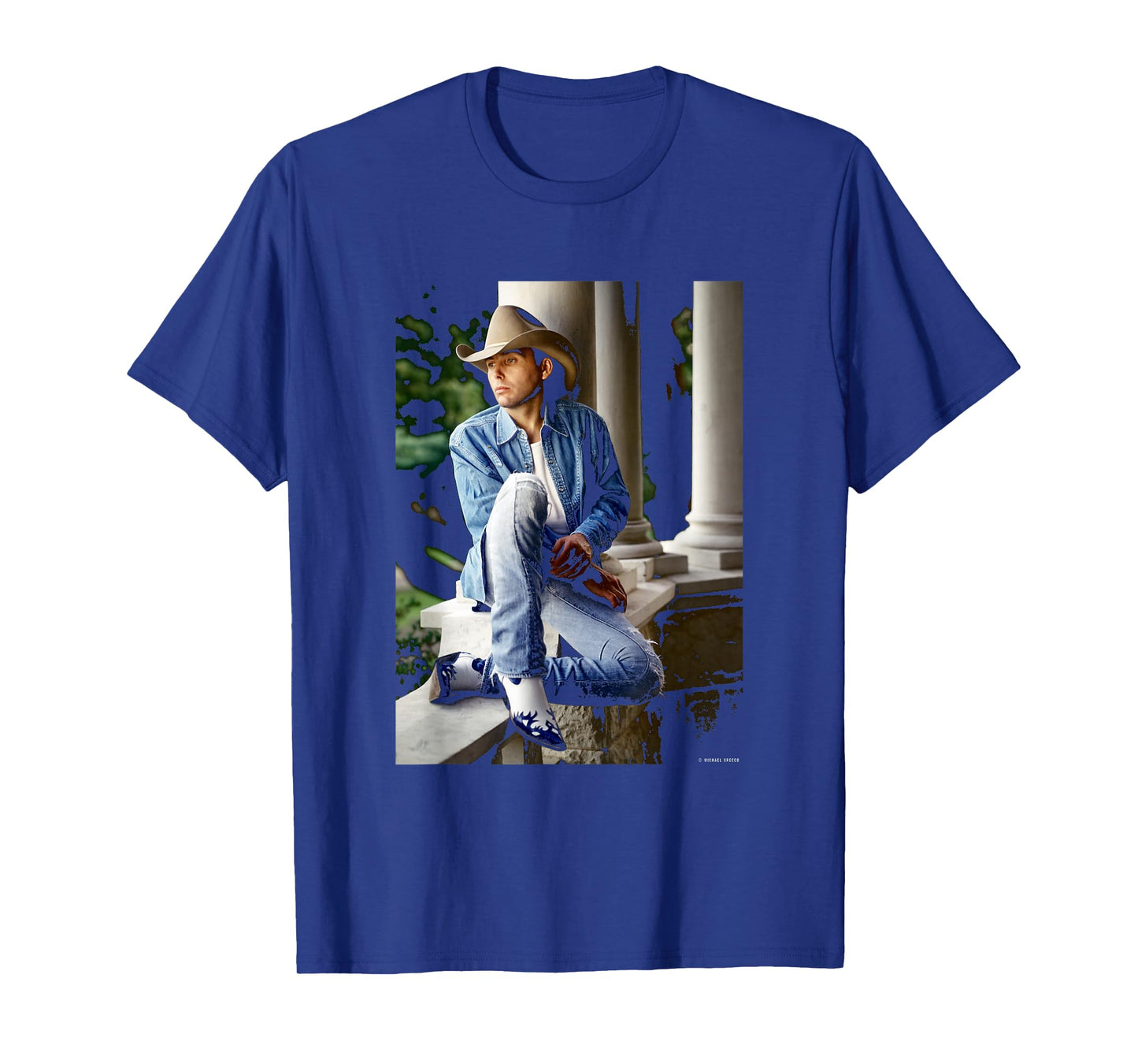 US Singer Songwriter Dwight Yoakam by Michael Grecco T-Shirt