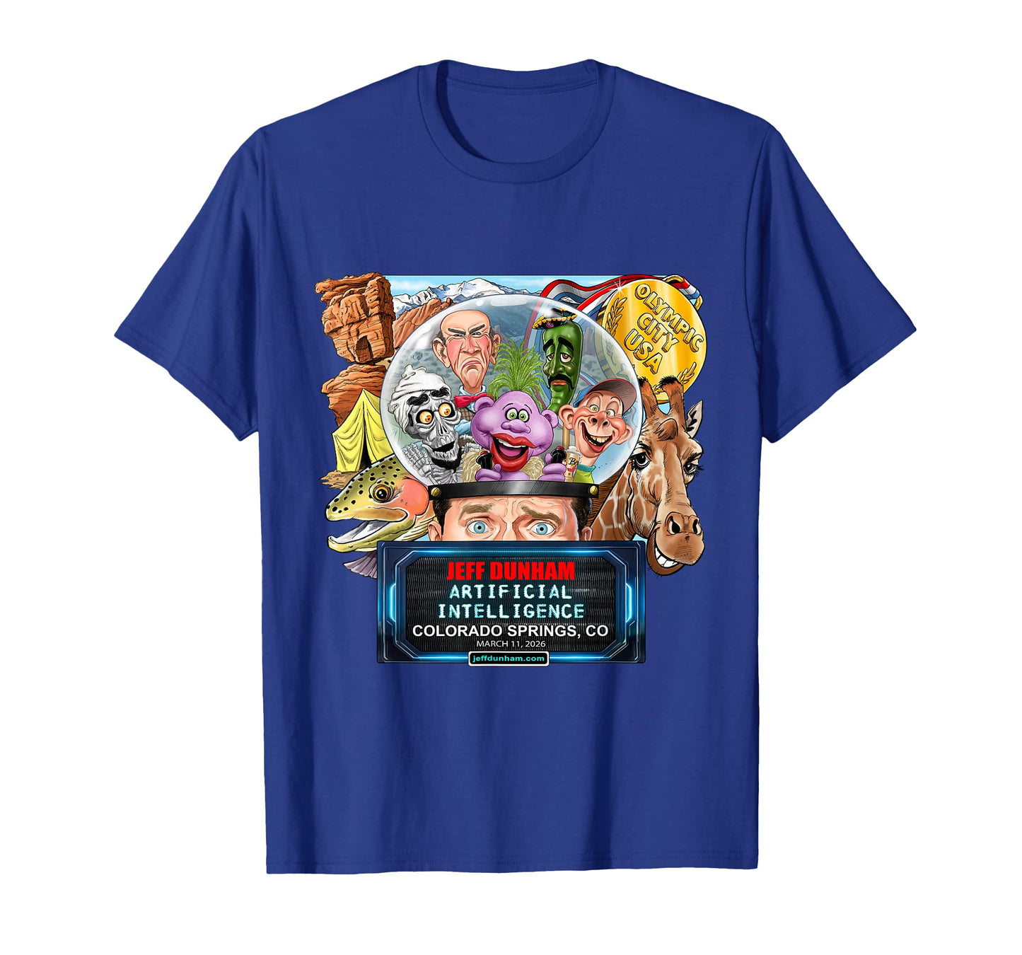 Jeff Dunham Colorado Springs, CO (2026) T-Shirt