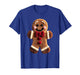 Funny Gingerbread Man Crochet Xmas Pajamas Holiday Christmas T-Shirt