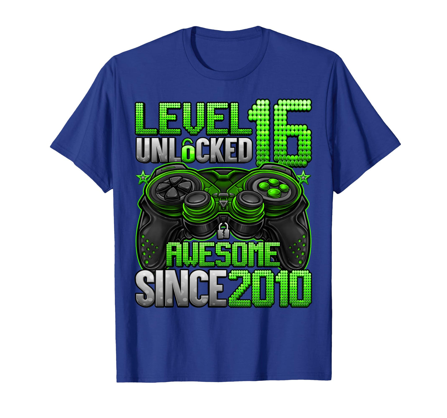 Level 16 Unlocked 16 Year Old Gifts Boys 16th Birthday Boy T-Shirt