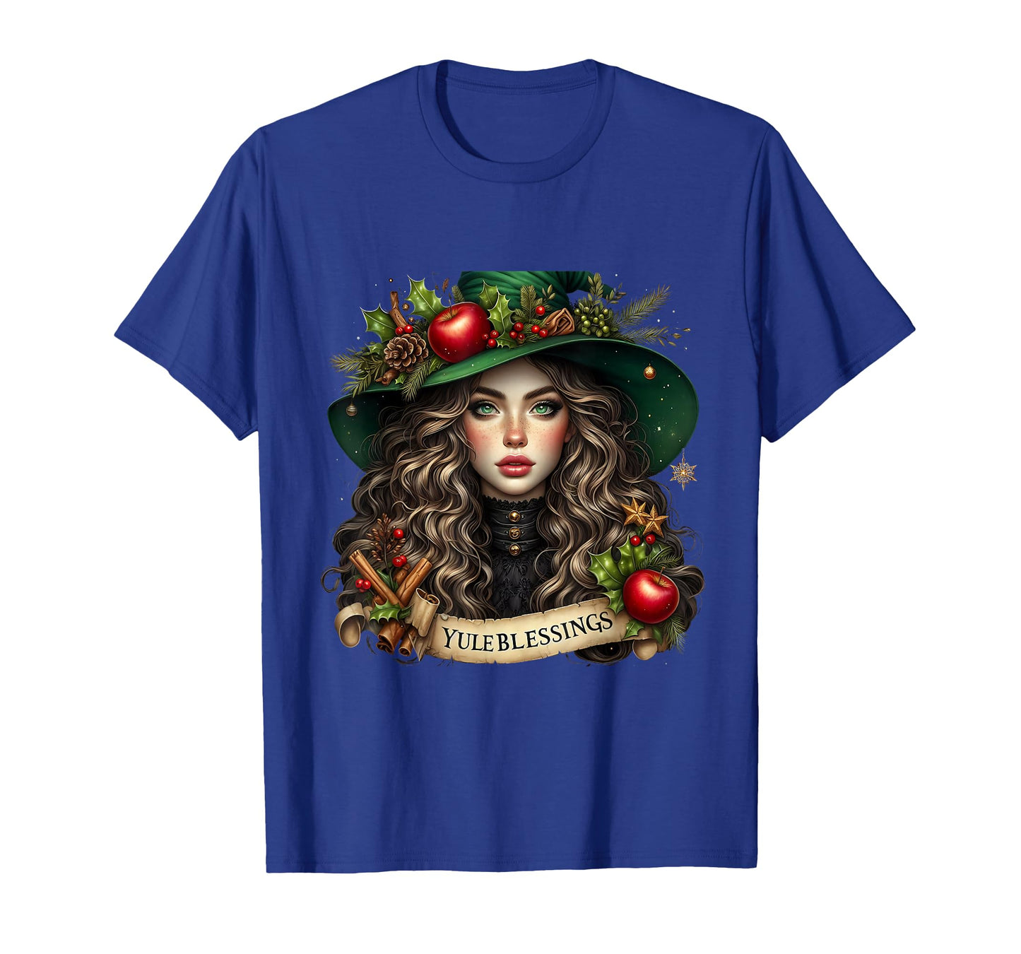 Yule Christmas Vintage Merry Winter Solstice We Witch You T-Shirt