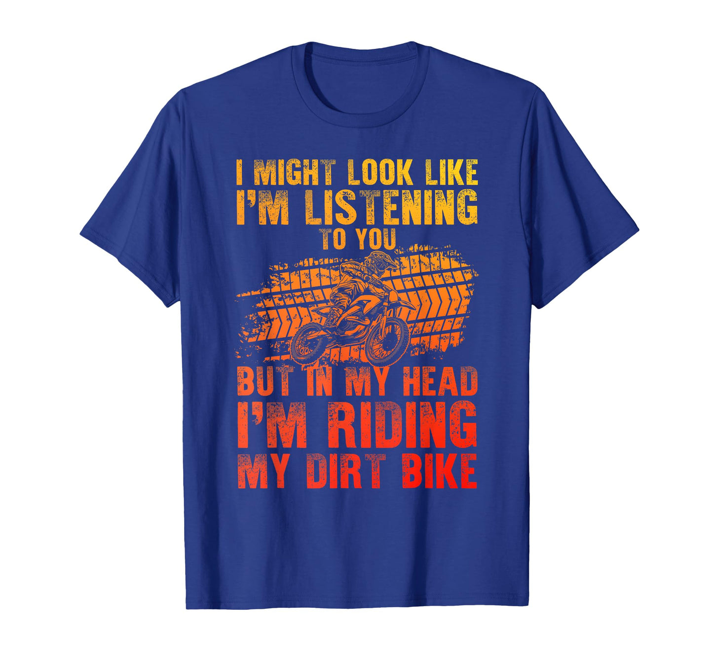 Funny Dirt Bike Art for Men Women Motocross Dirt Bike Rider T-Shirt