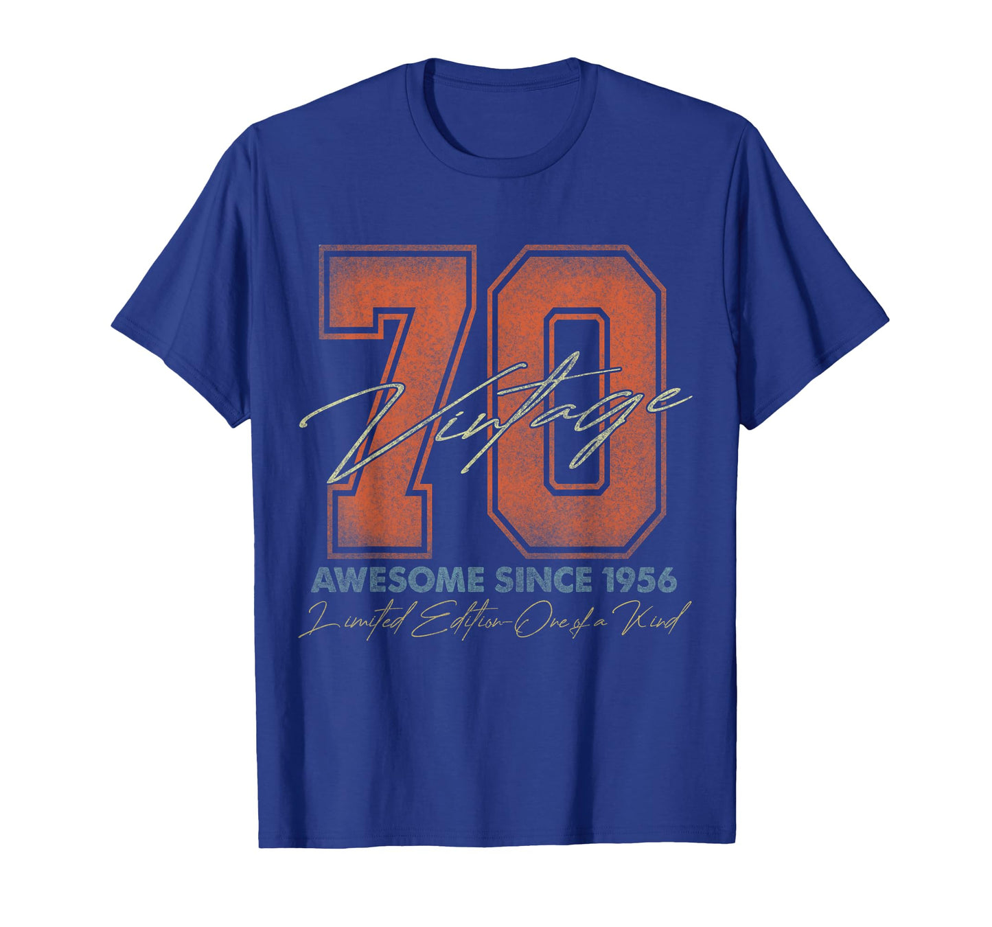70 Year Old Gifts Vintage 1956 Limited Edition 70th Birthday T-Shirt