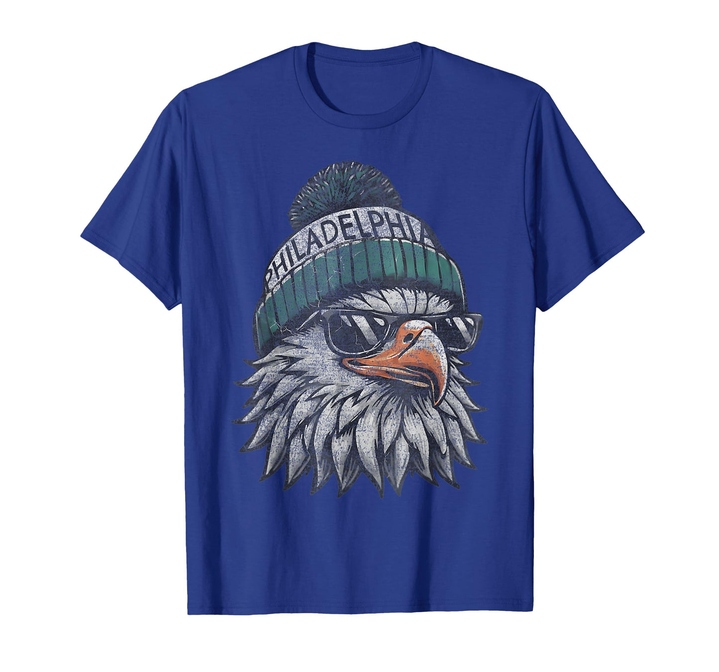 Vintage Eagle with Sunglasses Men Women Kids Cool T-Shirt