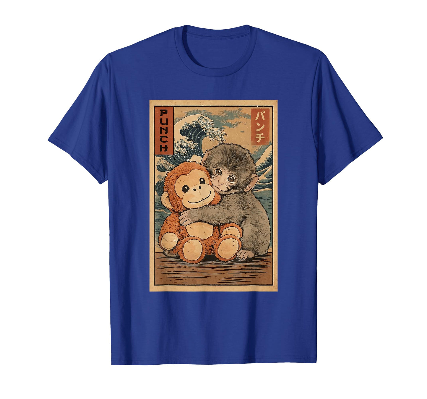 Macaque Ukiyo-e Art T-Shirt