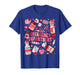 Retro Emergency Department ED ER Nurse Valentines Day Women T-Shirt