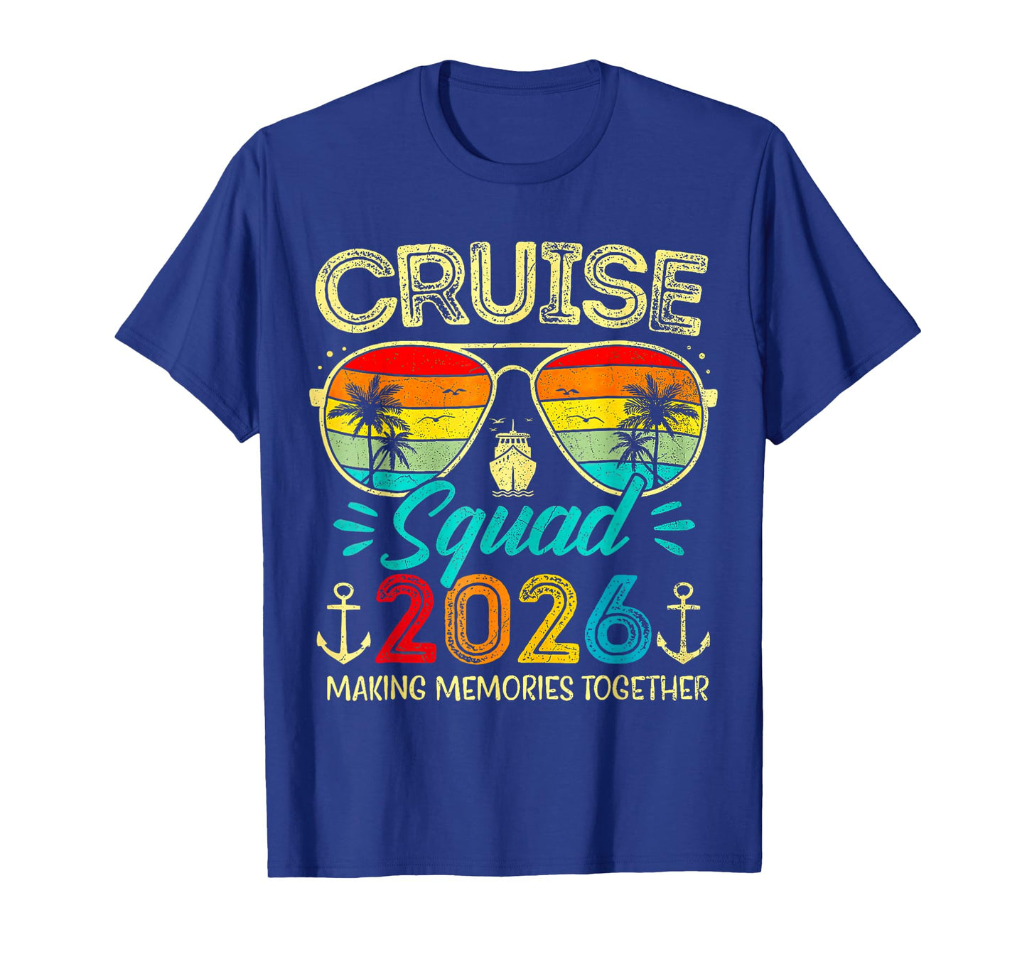Cruise Squad 2026 Family Group Matching Summer Vacation T-Shirt