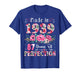 87 Year Old Made in 1939 Floral 87th Birthday Women T-Shirt