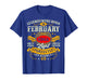60th Birthday Vintage Legends were Born in February 1966 Men T-Shirt