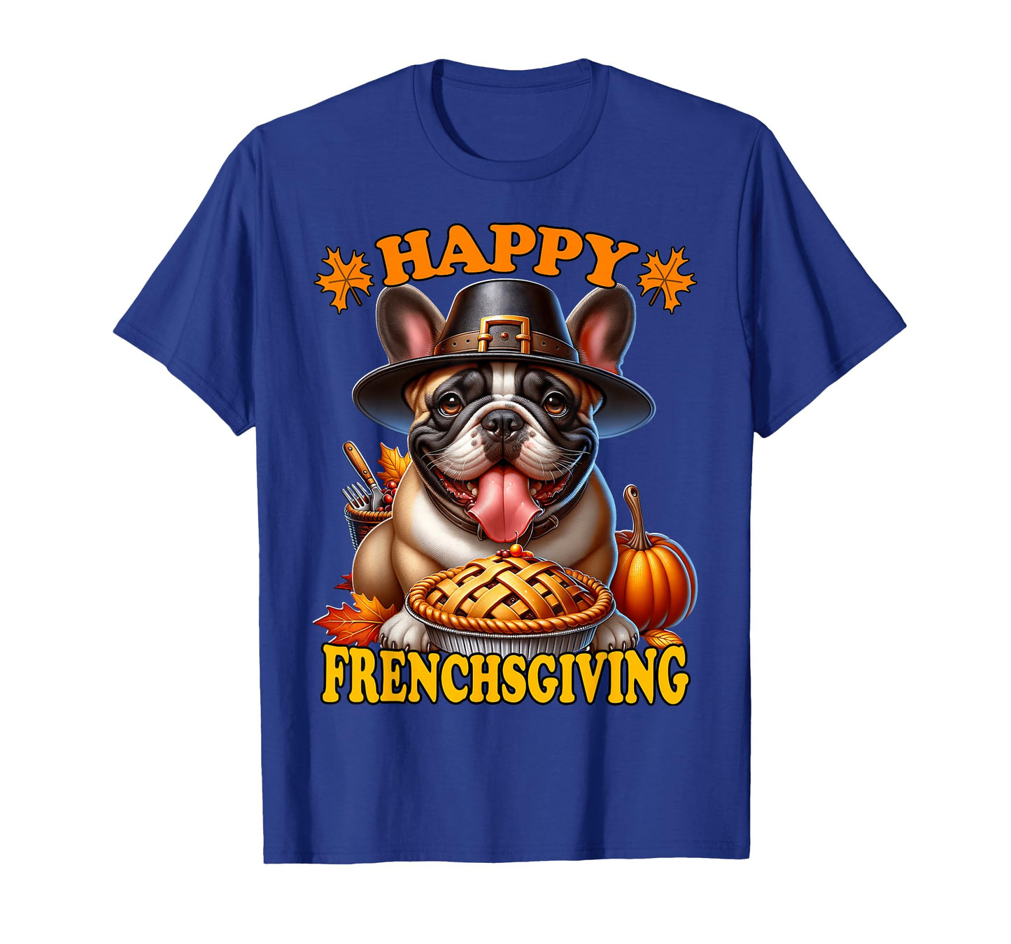 Thanksgiving French Bulldog T-Shirt