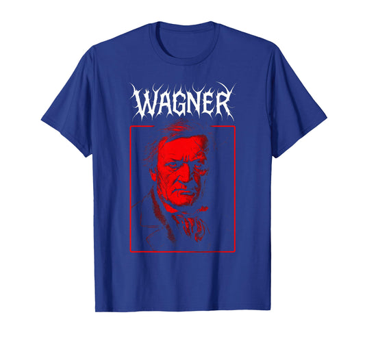 Richard Wagner Classical Music Composer Death Metal Goth T-Shirt