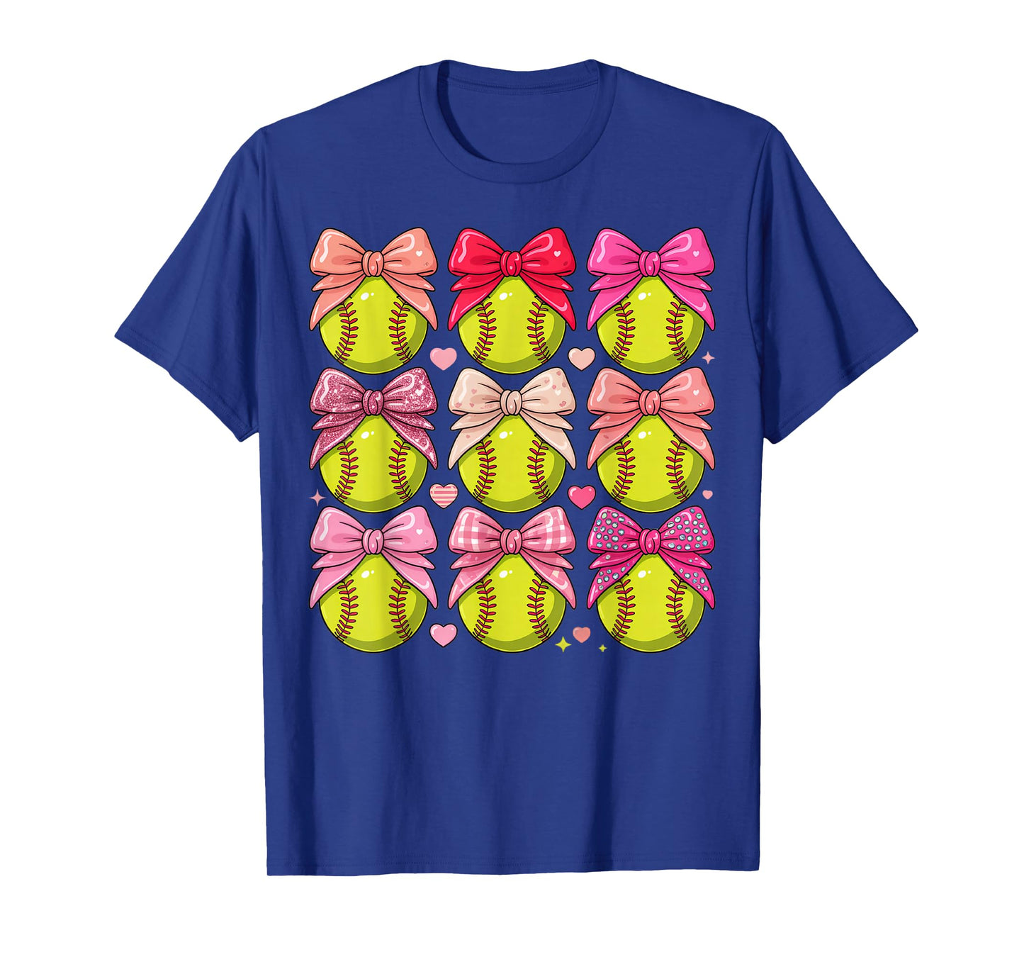 Girls Softball Pink Coquette Bow Softball Vibes Toddler T-Shirt