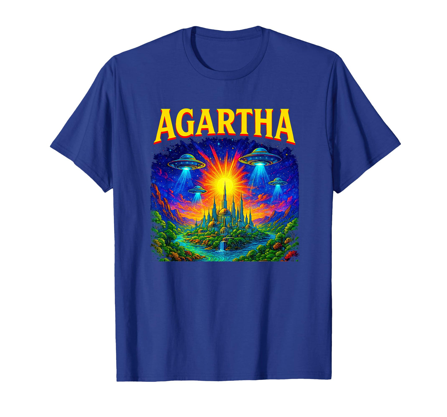 Agartha Legendary Kingdom Meme Great Noticer T-Shirt
