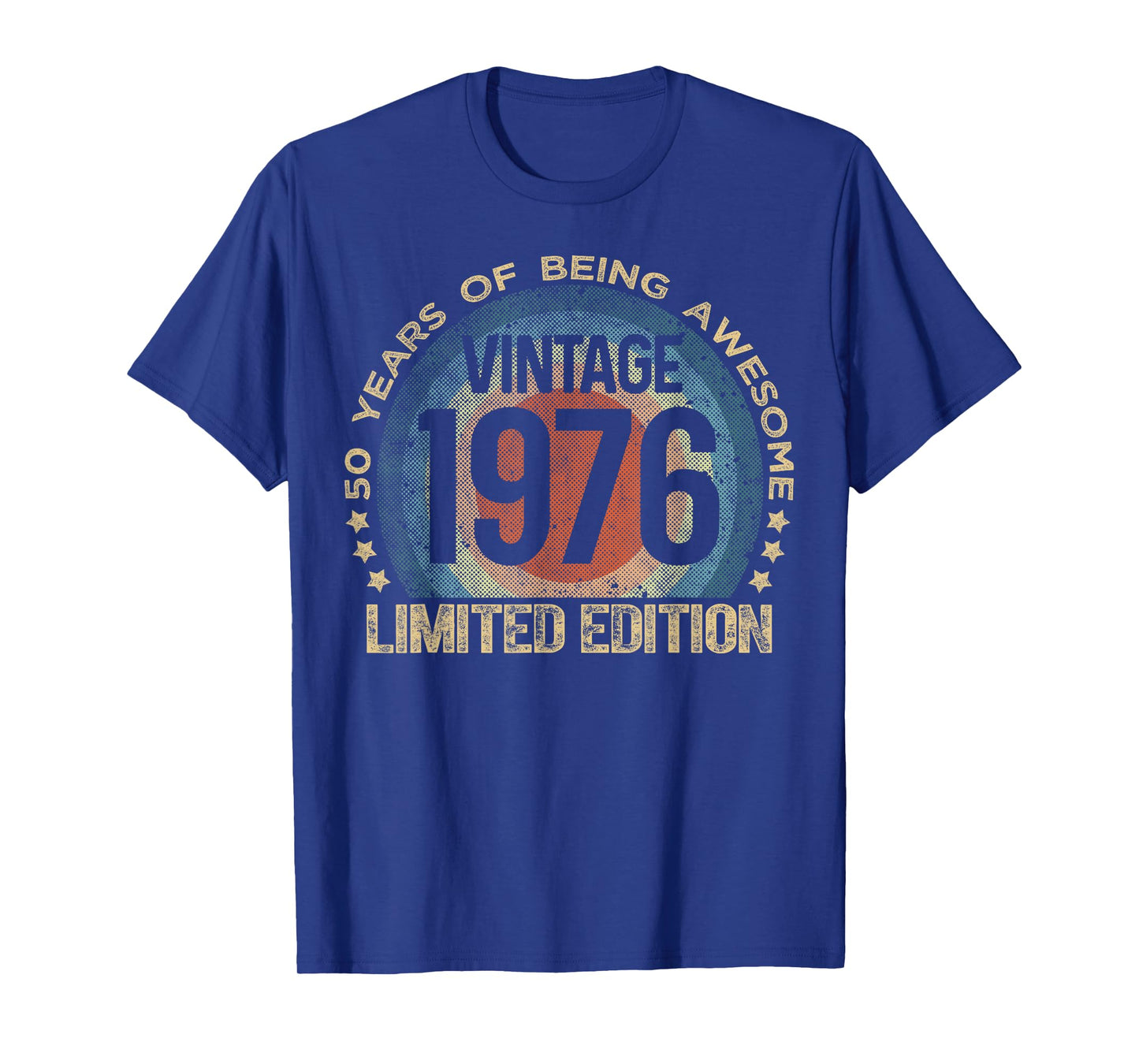 50 Year Old Gifts Vintage 1976 Limited Edition 50th Birthday T-Shirt