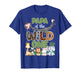 Papa of The Wild One 1St Birthday Family Safari Jungle T-Shirt