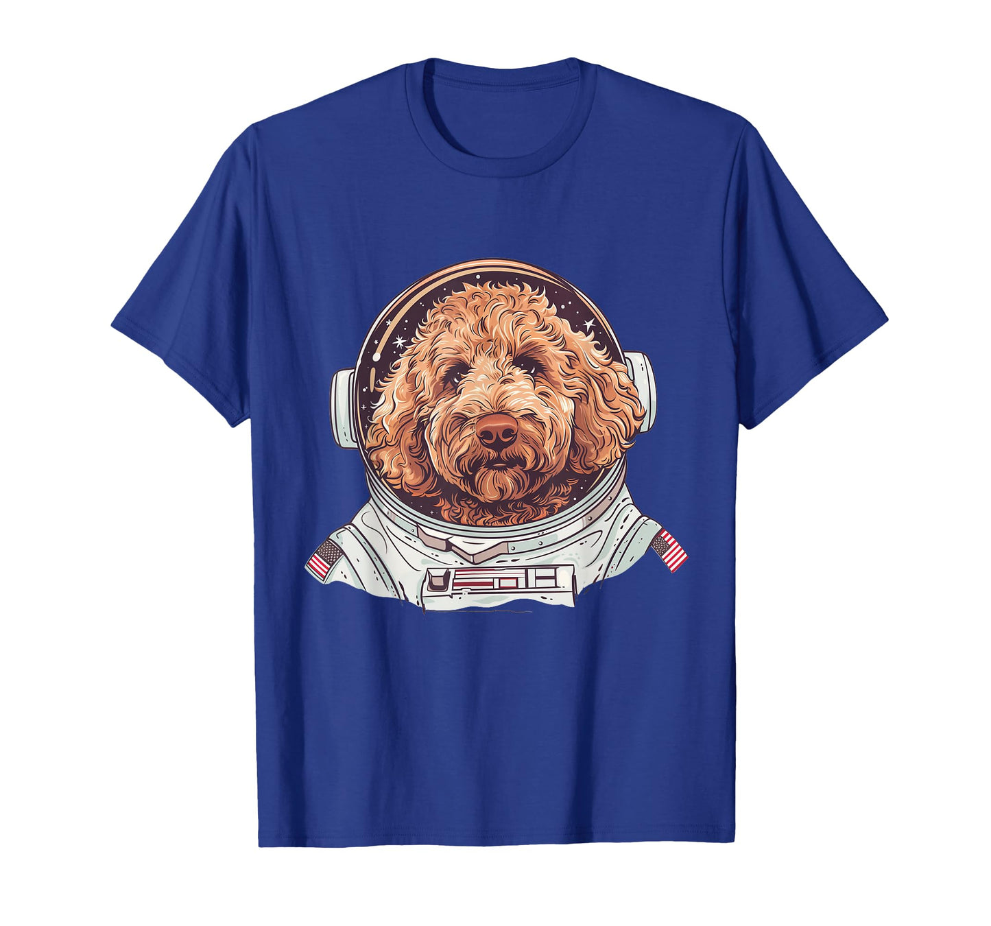 Goldendoodle Astronaut Funny Dog Lover T-Shirt