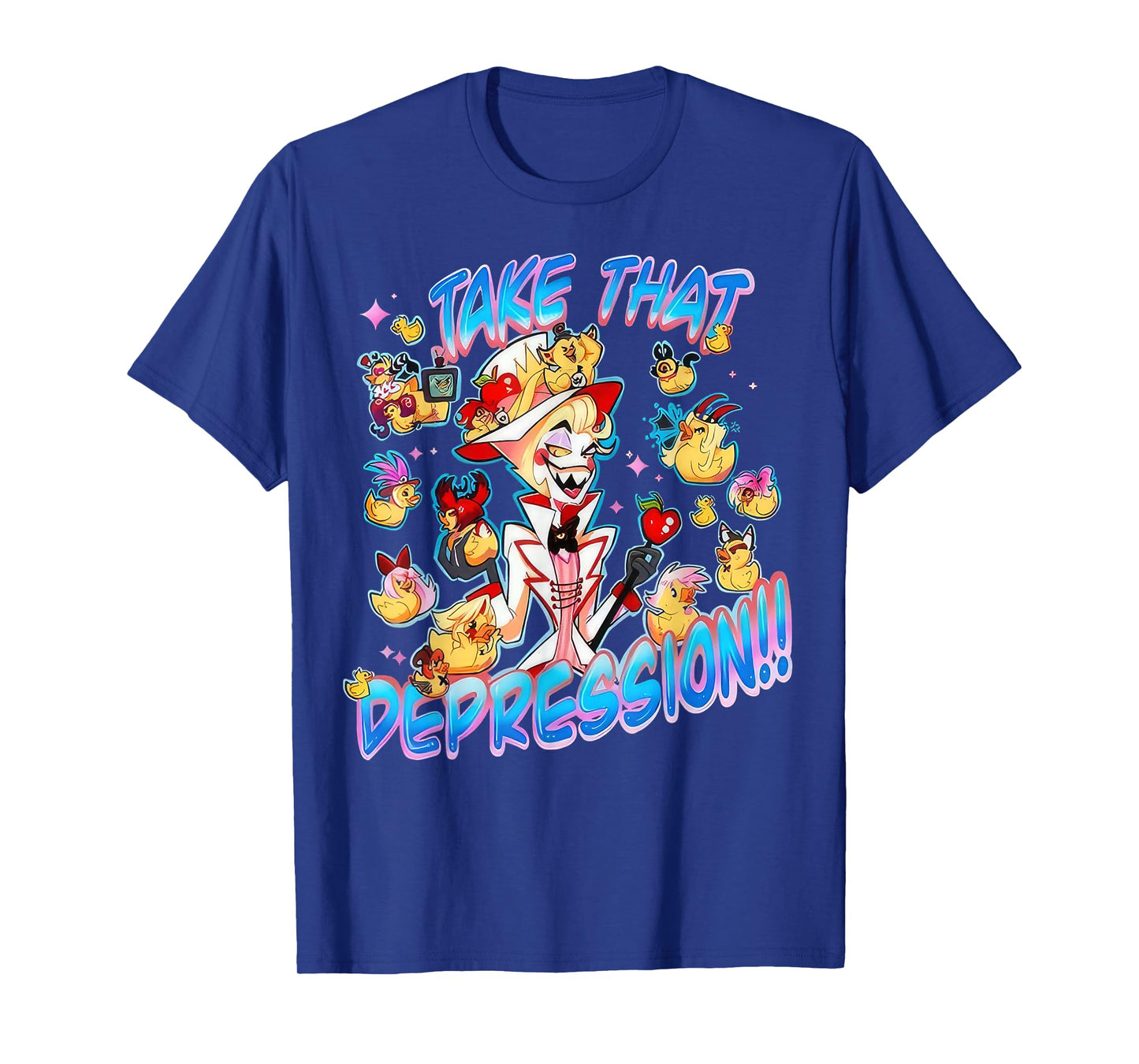 Take That Depression Rubber Ducky Meme Mental Health T-Shirt