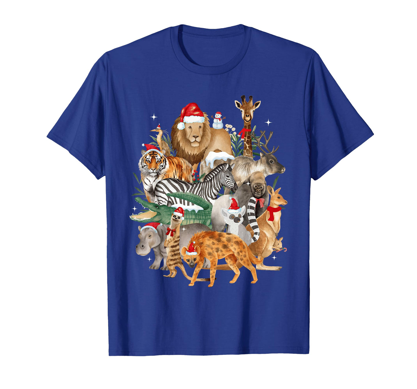 Kids Men Women Zoo Day Wildlife Animal Lovers Christmas T-Shirt